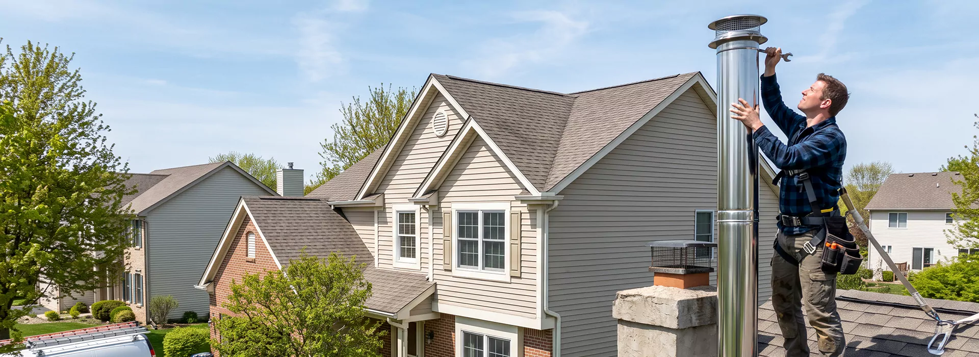 Metal Chimney Installation in Lynwood