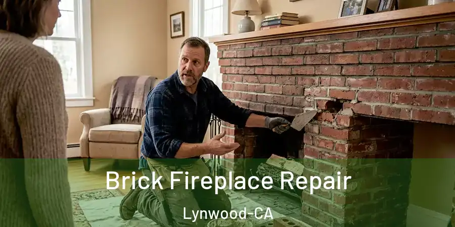  Brick Fireplace Repair Lynwood-CA