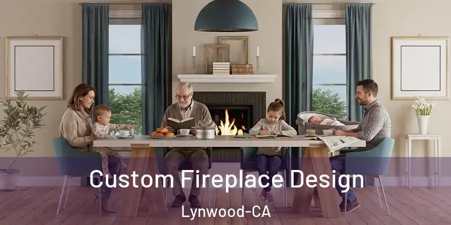  Custom Fireplace Design Lynwood-CA