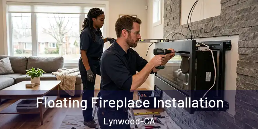  Floating Fireplace Installation Lynwood-CA