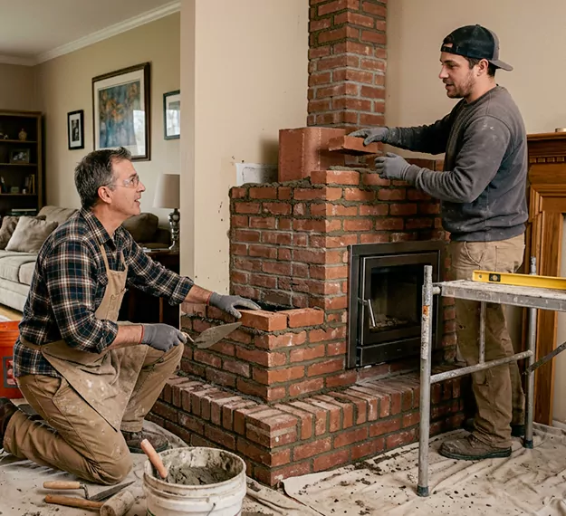 Certified Brick Fireplace Installation Company: Your Local Masonry Fireplace Contractors in Lynwood, CA