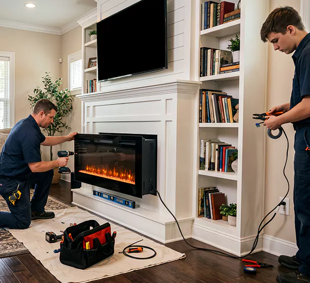 Certified Electric Fireplace Installation Company: Your Local Electric Fireplace Contractors in Lynwood, CA!