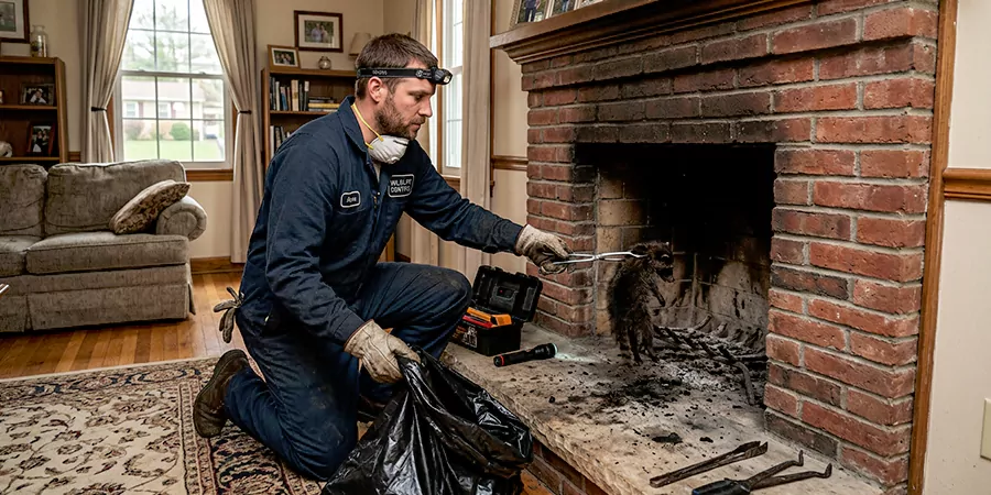 Dead Animal in Fireplace Removal Lynwood