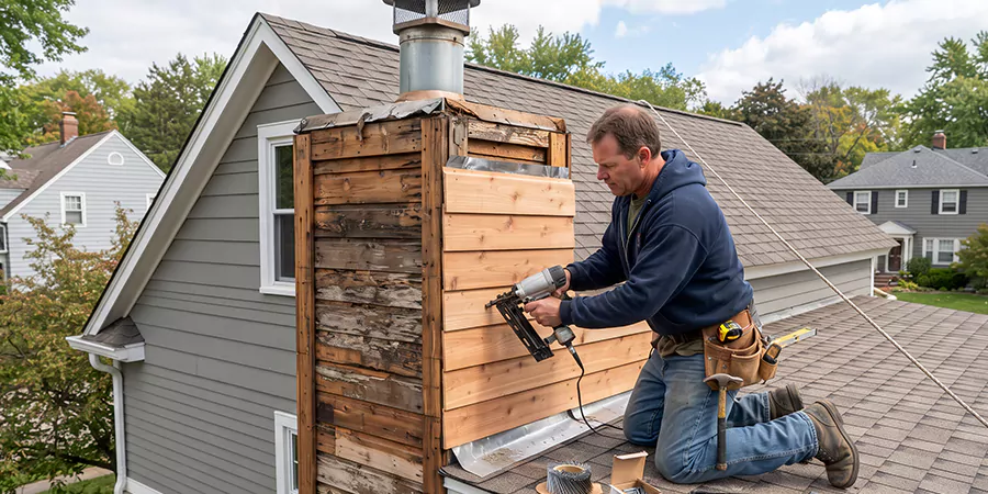 Wood Chimney Chase Repair Lynwood