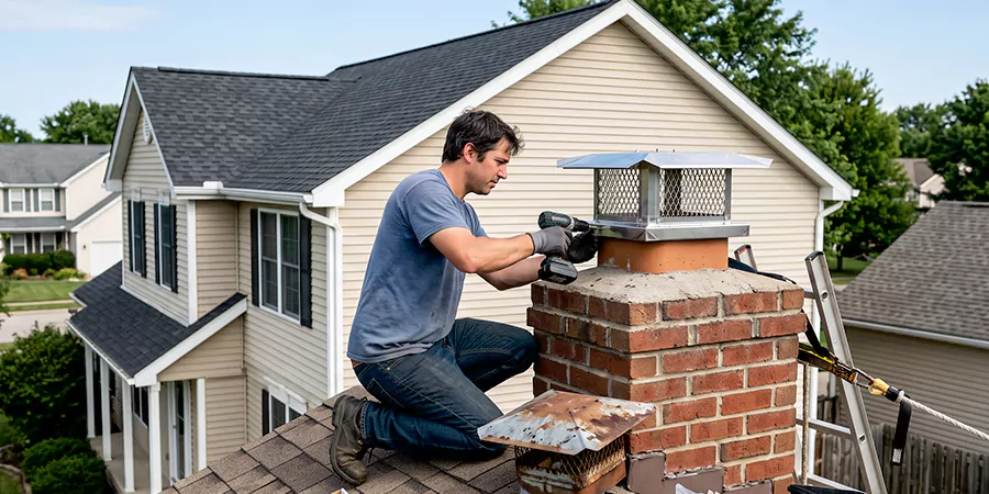 Metal Chimney Cover Replacement Lynwood