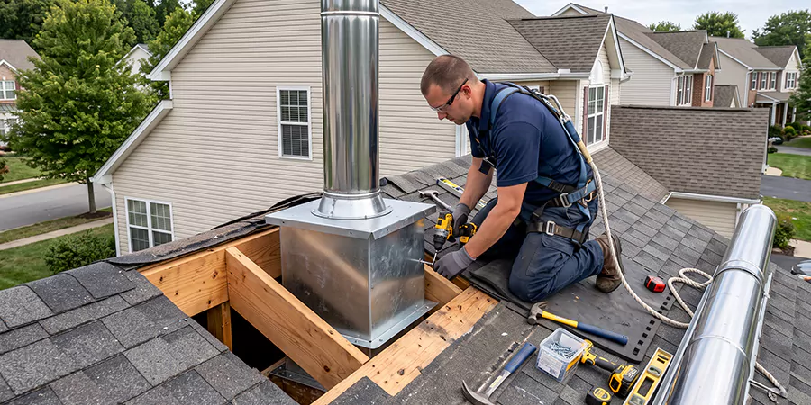 Chimney Support Box Installation Lynwood