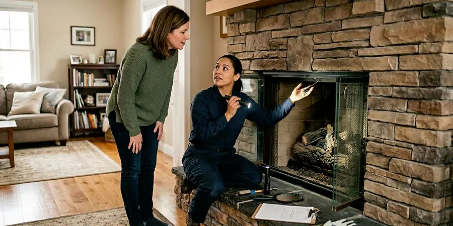 Home Fireplace Safety Inspection Lynwood