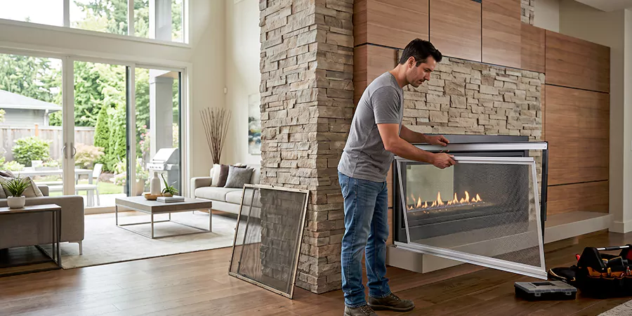 Fireplace Insert Screen Replacement Lynwood