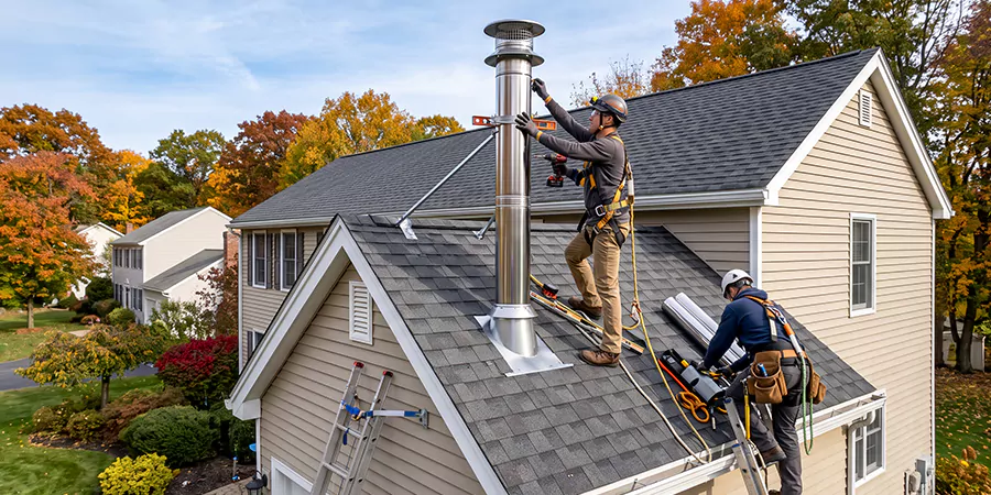 Freestanding and Corner Pellet Stove Installation Lynwood