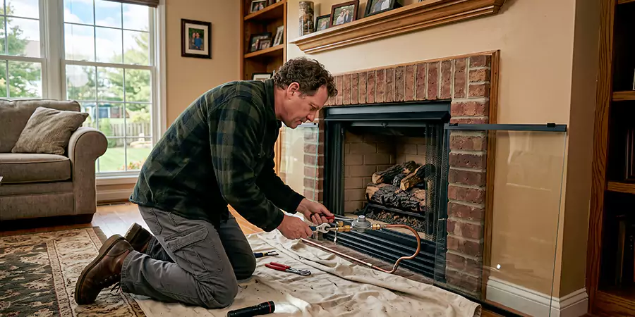 Propane Fireplace Regulator and Gas Line Repair Lynwood