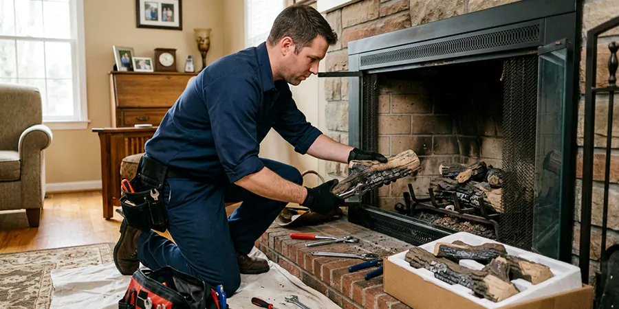 Ventless Gas Log Replacement Lynwood
