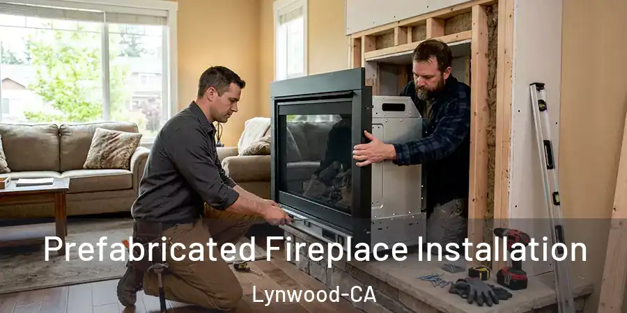  Prefabricated Fireplace Installation Lynwood-CA